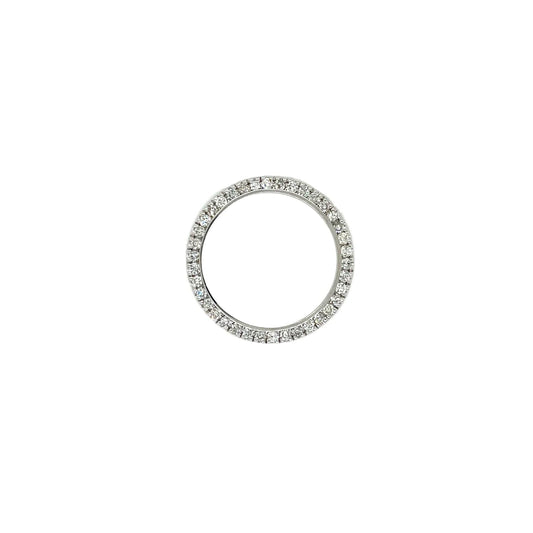 For Rolex 26mm 1.25ct Steel Diamond Bezel