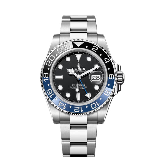 Rolex GMT-Master II 40mm Batman Oyster Steel Watch 126710BLNR