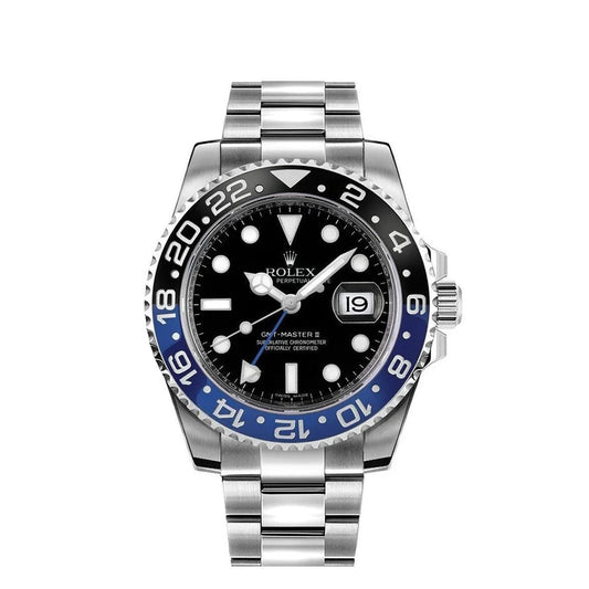Rolex GMT-Master II Batman 40mm Oyster Stainless Steel Watch 116710BLNR