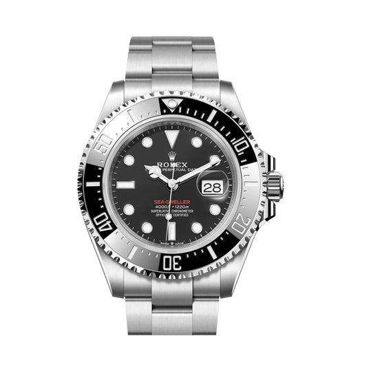 Rolex Sea-Dweller Date 43mm Black Dial Stainless Steel  Watch 126600