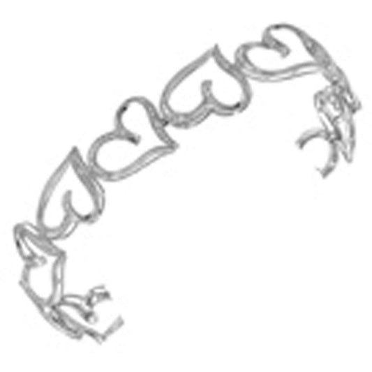 white gold diamond bangle bracelet