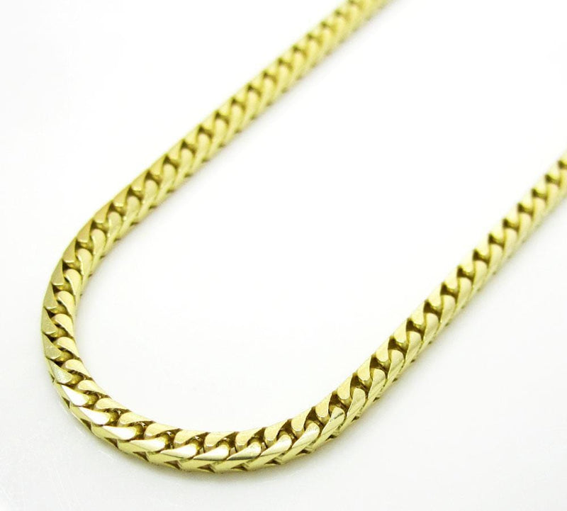 Men's Diamond Cut Franco Chain Necklace
