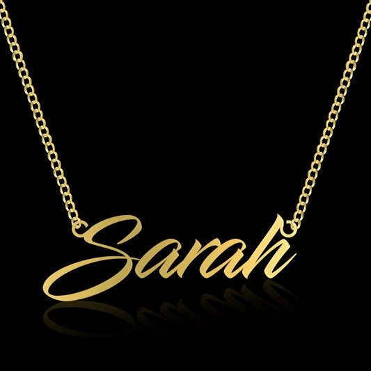 Name Plate Pendant