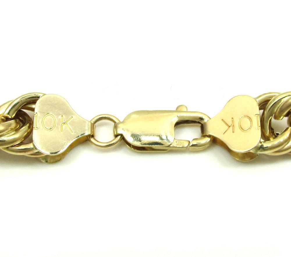 6mm gold chain lobster clasp