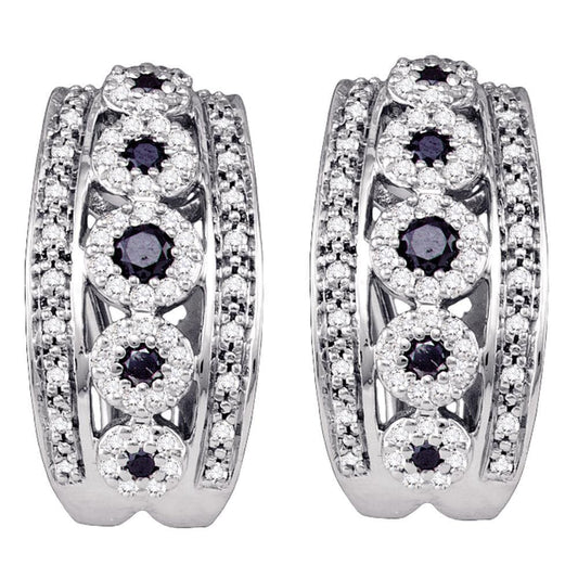 Diamond French-Clip Earrings