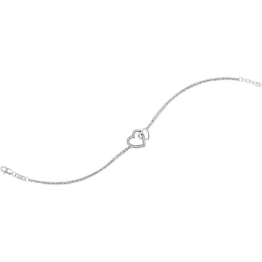 white gold diamond bracelet