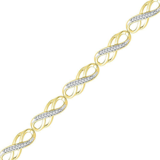 Yellow Gold Diamond Bracelet