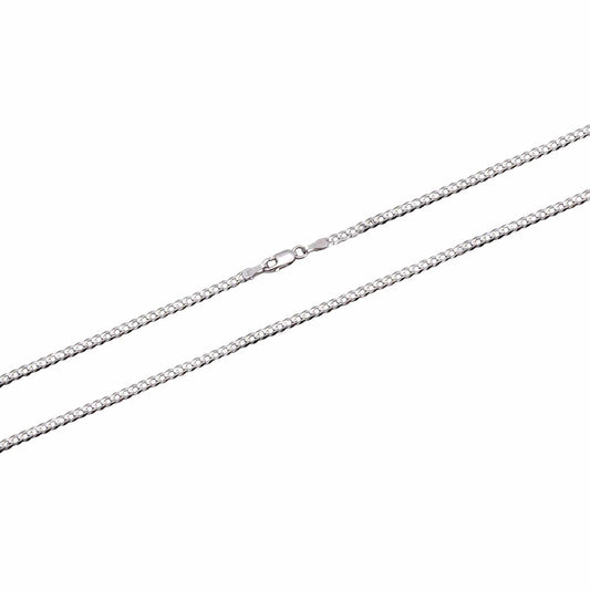 White Gold Cuban chain