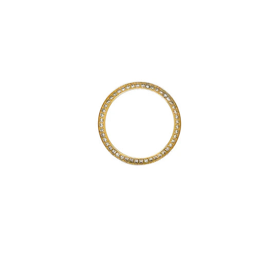 For Rolex 26mm 0.50ct Gold Plating Diamond Bezel