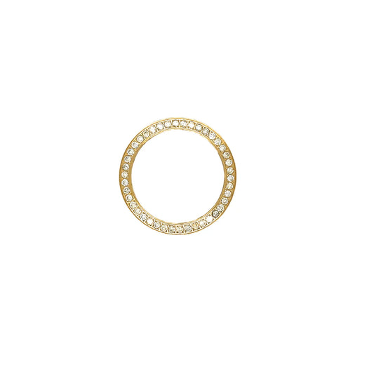 For Rolex 26mm 0.80ct Gold Plating Diamond Bezel
