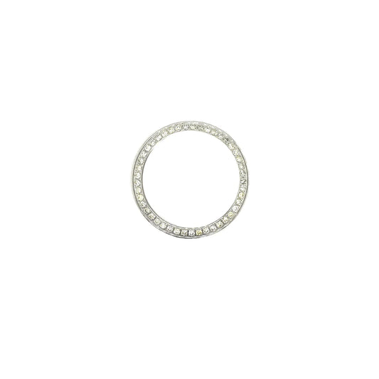 For Rolex 26mm 0.80ct Steel Diamond Bezel