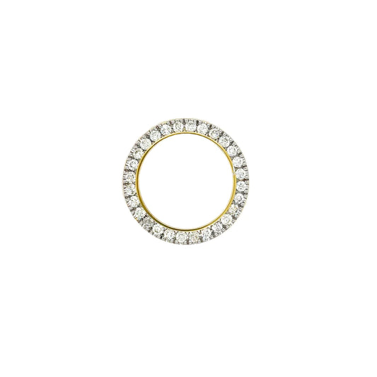 For Rolex 26mm 2.50ct Gold Plating Diamond Bezel