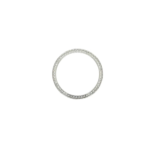 For Rolex 31mm 0.60ct Steel Diamond Bezel