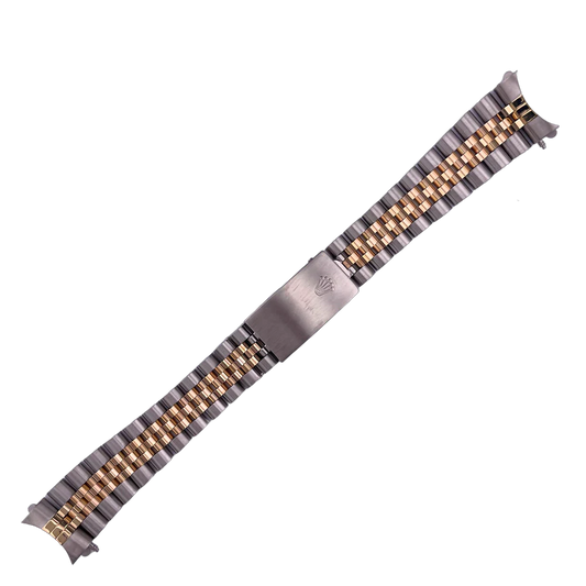 For Rolex 31mm Band 10k Yellow Gold & Stainless Steel Jubilee Bracelet