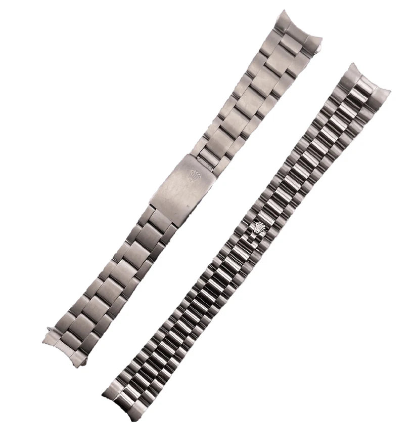For Rolex 34mm Watch Stainless Steel Oyster President Bracelet