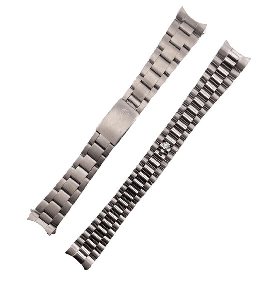 For Rolex 34mm Watch Stainless Steel Oyster & President Bracelet