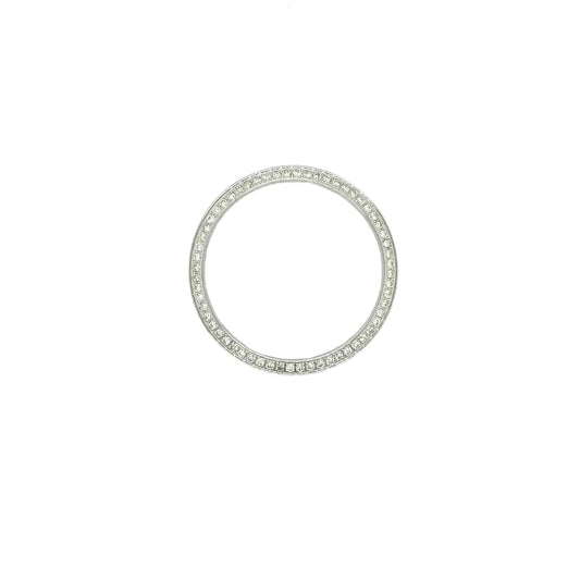 For Rolex 36mm 1.00ct Steel Diamond Bezel