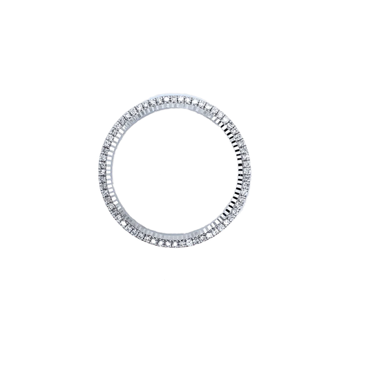 For Rolex 36mm 1.25ct Steel Diamond Bezel