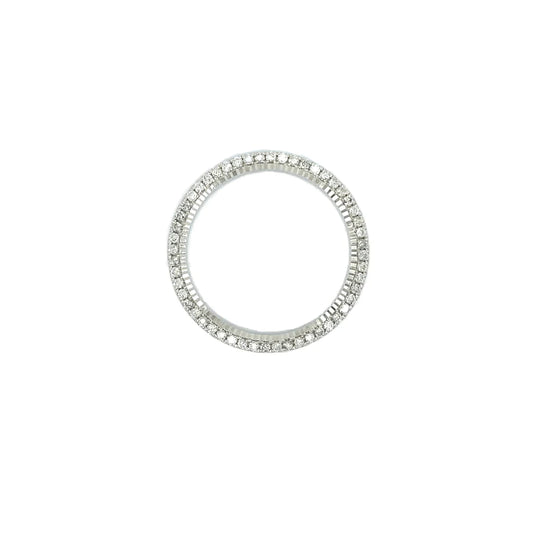 For Rolex 36mm 2.00ct Steel Diamond Bezel