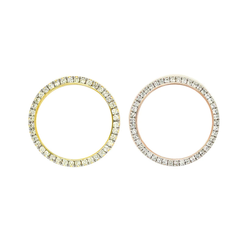 For Rolex 41mm 3.00ct Gold Plating Diamond Bezels