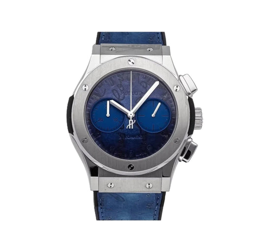 Hublot Classic Fusion Berluti Scritto Ocean Blue 45mm