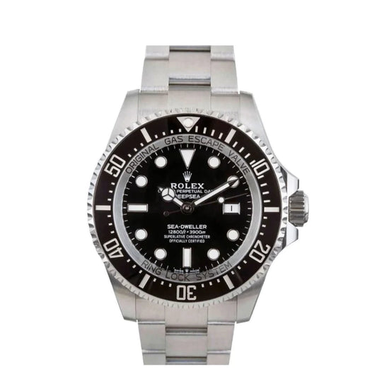 Rolex Deepsea Sea-Dwelle 44mm Black Dial Oyster Stainless Steel Watch 126660