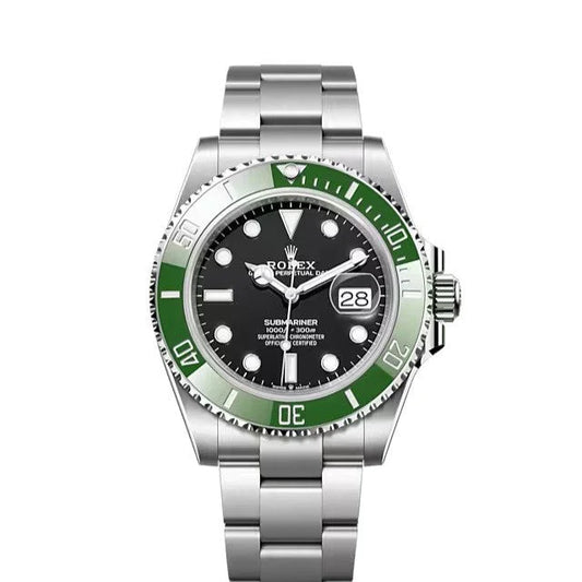 Rolex Submariner Date Starbucks 41mm Stainless Steel Watch 126610LV