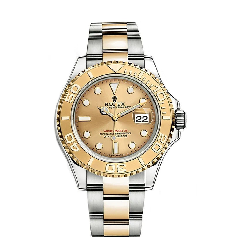 Rolex yacht master 2 tone clearance