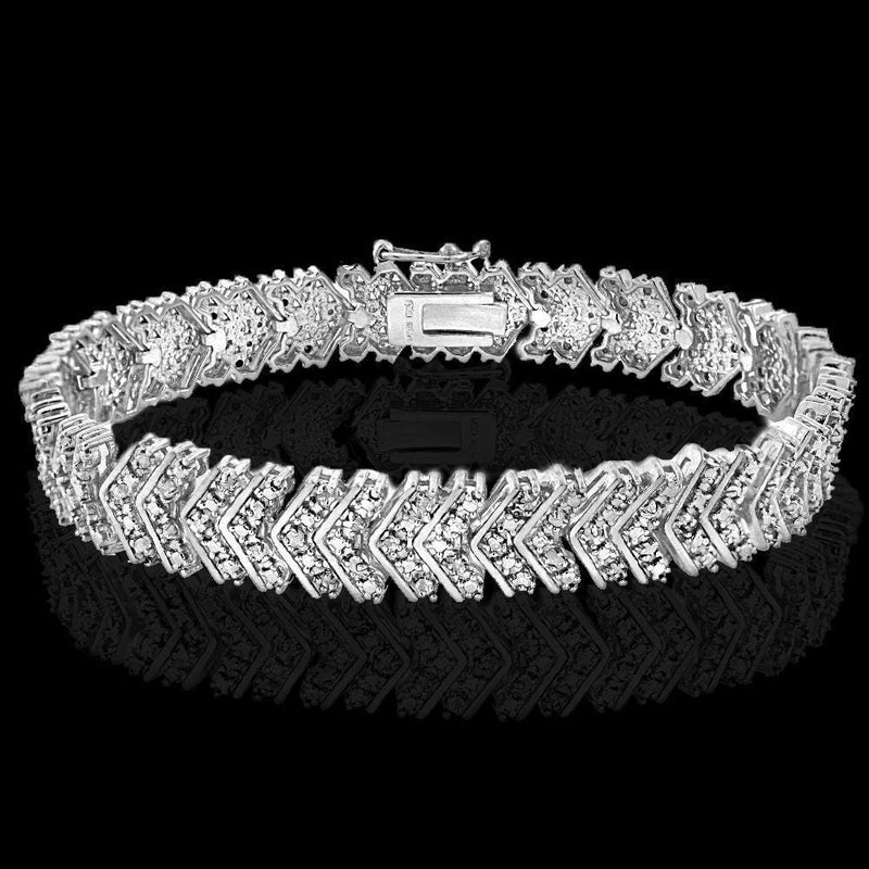 Diamond Chevron Bracelet