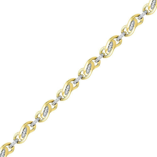 Yellow Gold Diamond Bracelet
