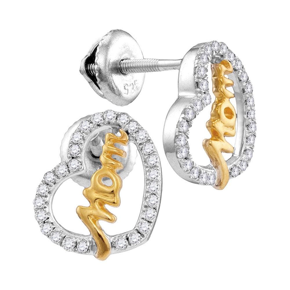 Diamond Mom earrings