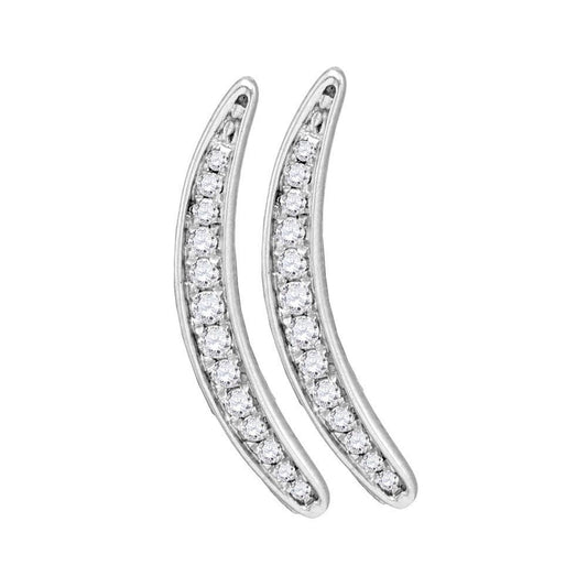 Diamond Climber Earrings