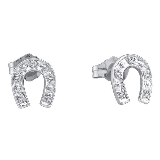 Horseshoe Stud Earrings