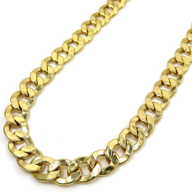 6.5MM 10K Yellow Gold Hollow Cuban Chain, Chain, Jawa Jewelers, Jawa Jewelers