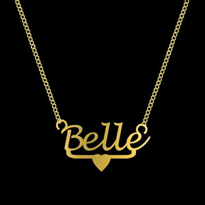 Name Plate Pendant