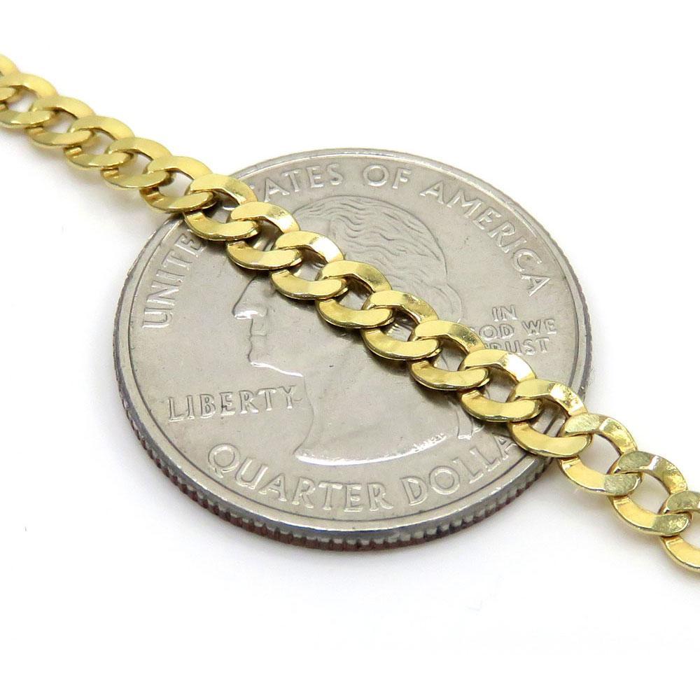 4.5MM 10K Yellow Gold Hollow Cuban Chain, Chain, Jawa Jewelers, Jawa Jewelers