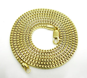 10K yellow gold franco chain