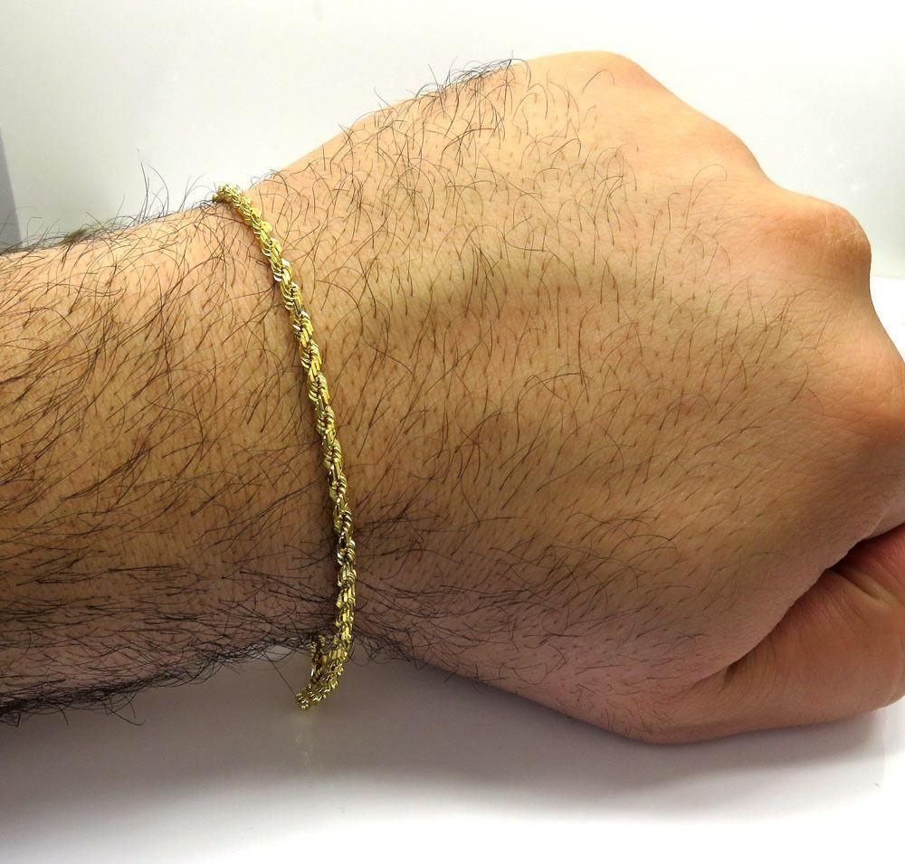 美品TOMWOOD Cable Bracelet Gold 7.0 inches TOM WOOD(トムウッド