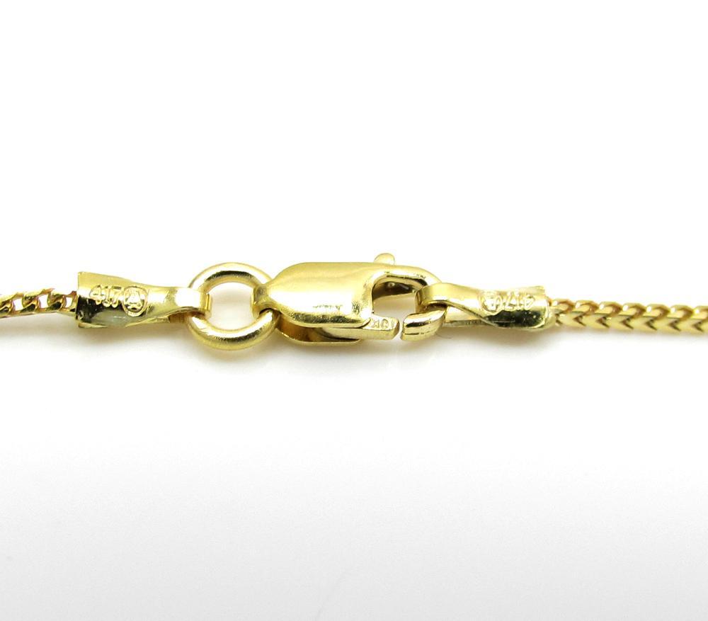 Yellow Gold chain lobster clasp