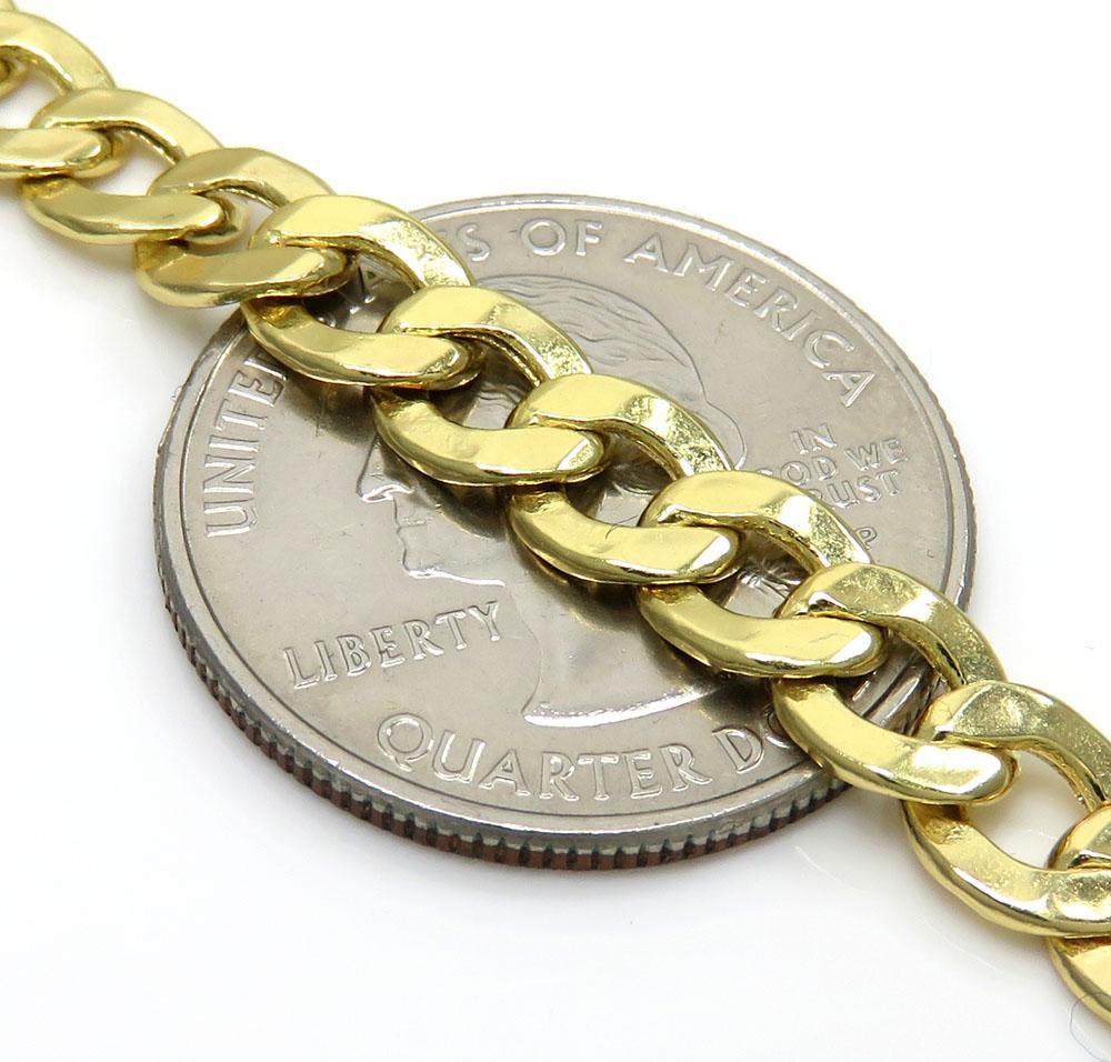 5.5MM 10K Yellow Gold Cuban Link Chain Necklace, Chain, Jawa Jewelers, Jawa Jewelers