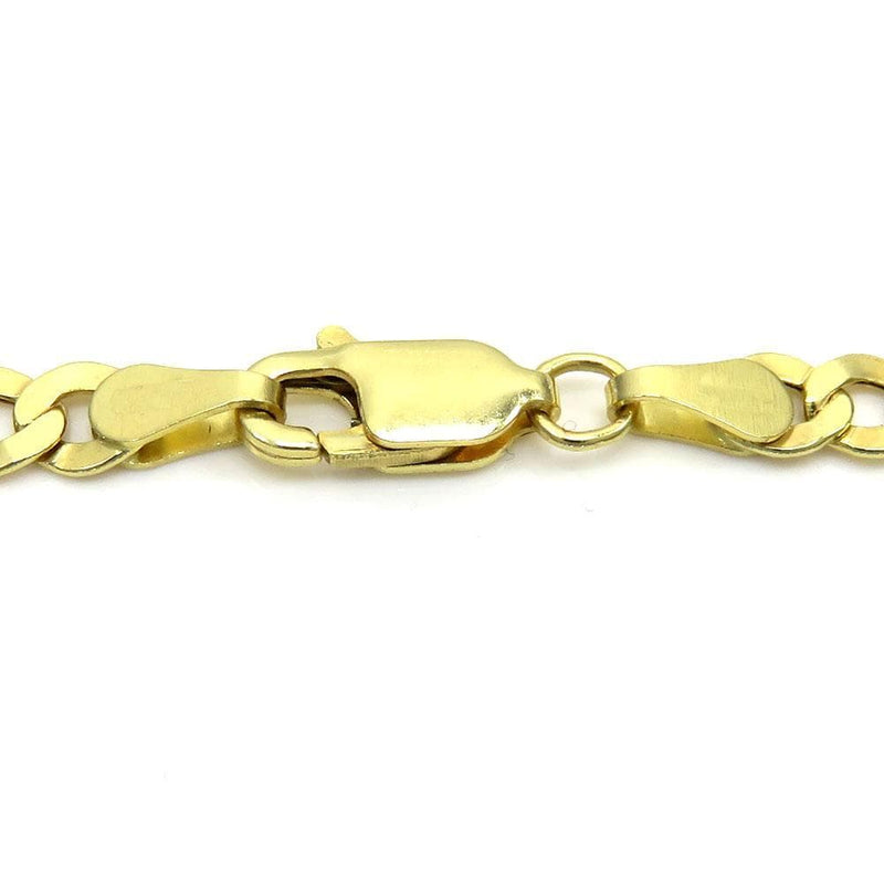 5.5MM 10K Yellow Gold Hollow Cuban Chain, Chain, Jawa Jewelers, Jawa Jewelers