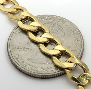 8MM 10K Yellow Gold Cuban Link Chain Necklace, Chain, Jawa Jewelers, Jawa Jewelers