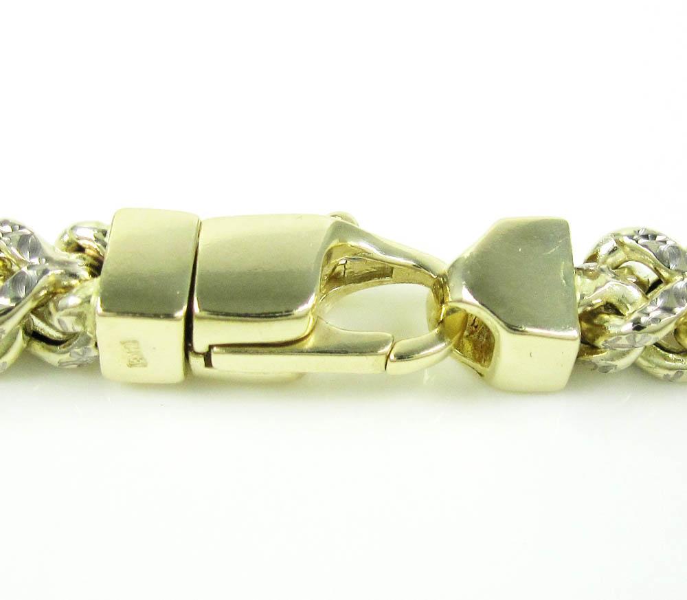 Yellow Gold Chain Lobster Clasp