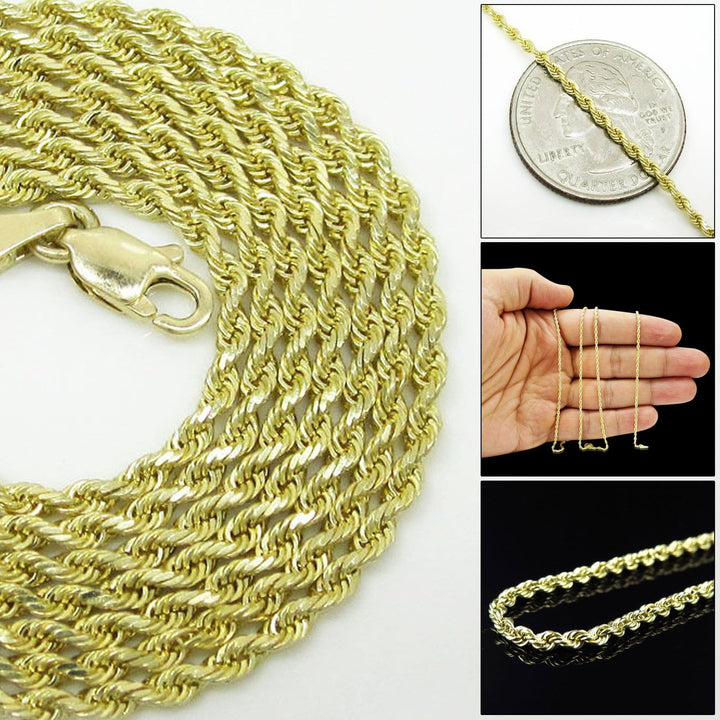 Buy Gold Rope Chains | Solid & Durable | Jawa Jewelers