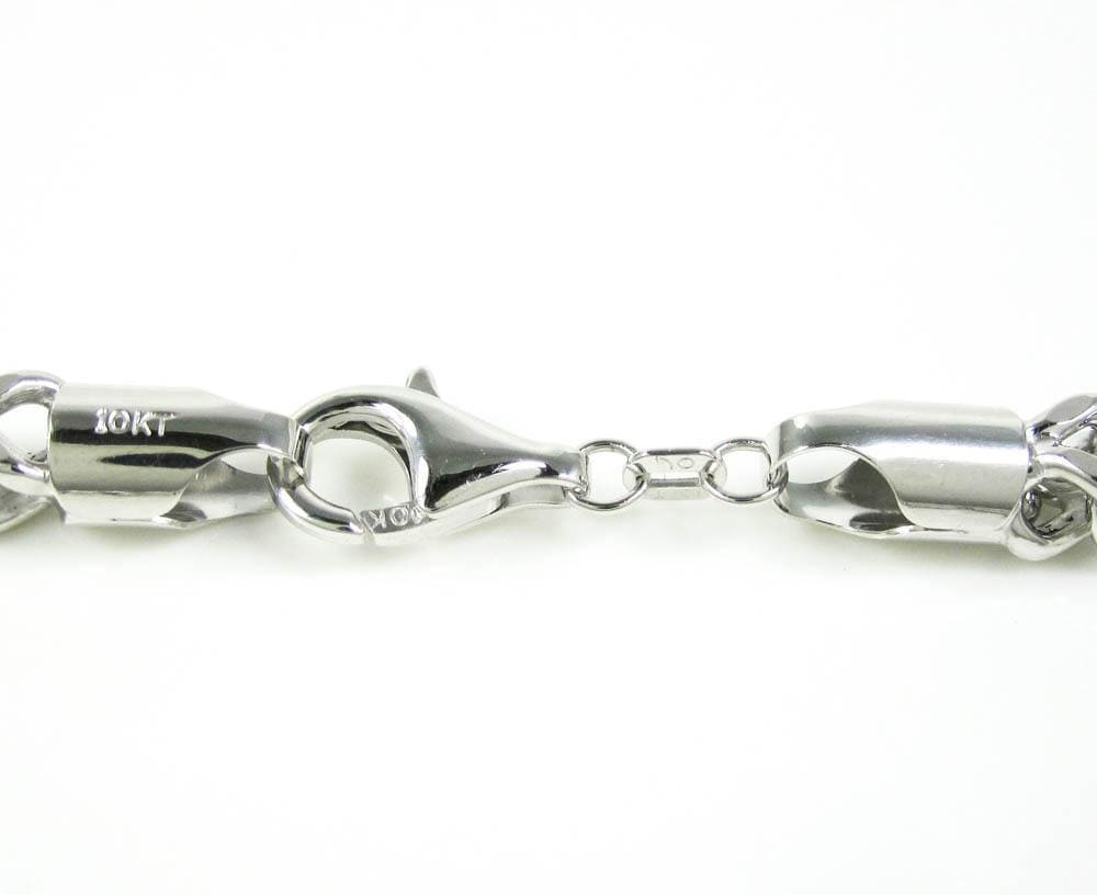 White Gold Chain Lobster Clasp