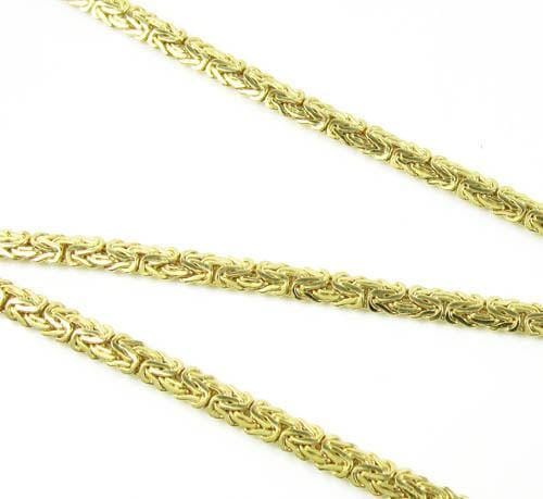solid gold byzantine bracelet