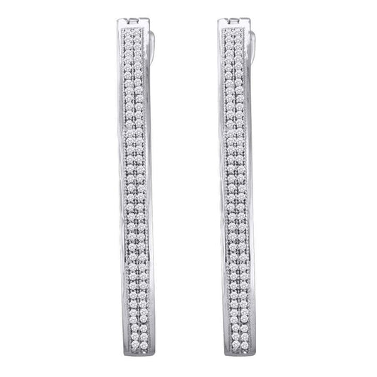 Double Row Hoop Earrings