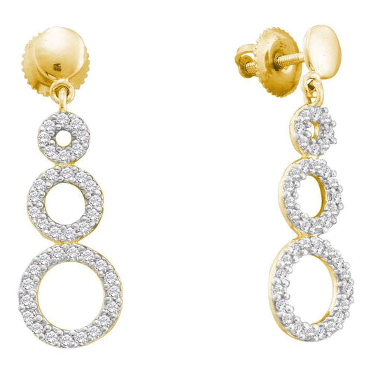 long diamond earrings