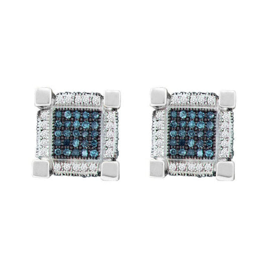 Diamond 3D Cube  Earrings