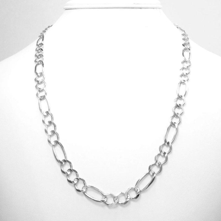 Figaro link chain white gold Clearance